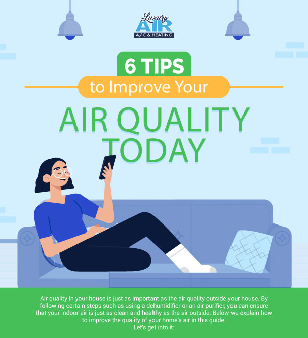 6 Tips to Improve Your Air Quality Today - thumbnail cover art in Conroe, TX